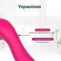 Вібратор з функцією смоктання Marino, 10 режимів вібрації, зелений, 16 см