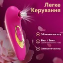 Вакуумный стимулятор Airy с сосательным эффектом, 10 настроек, фиолетовый, 11.5 см