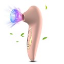 Вакуумный стимулятор Airy с сосательным эффектом, 10 настроек, бежевый, 11.5 см