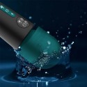 Вібратор-масажер з підігрівом Boost, 12 швидкостей, двостороння вібрація, пурпуровий, 23 см