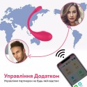 Смарт виброяйцо Yafei с управлением через приложение, 10 режимов, розовое