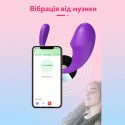 Смарт віброяйце Xin-Xin з керуванням через додаток, 10 режимів, фіолетове