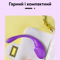 Смарт віброяйце Xin-Xin з керуванням через додаток, 10 режимів, фіолетове