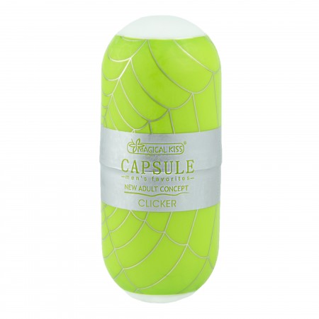 Мастурбатор кишеньковий Capsule Clicker Green