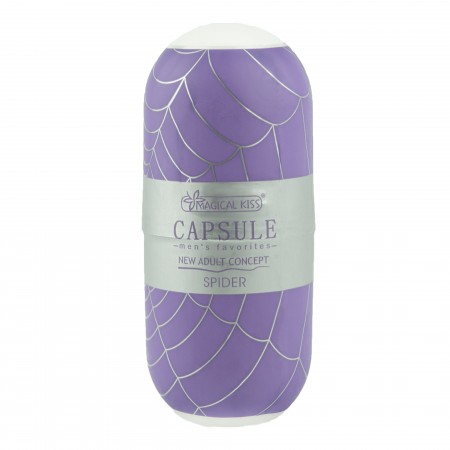 Мастурбатор карманный Capsule Spider Violet