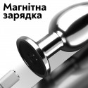 Анальна вібро-пробка Bonny на керуванні з пульта, 10 режимів, діаметр 2.75 см, розмір S